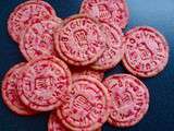 Biscuits maison aux pralines roses