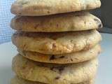 Cookies moelleux pépit' de chocolat noir et nougat