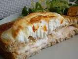 Croques-monsieurs fromage de chèvre et miel