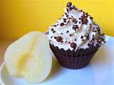 Petit muffin moelleux qui se rêvait cupcake... poire, vanille et chocolat
