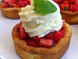 Tartelettes fraises, menthe et mascarpone... Culino Versions du mois de Juillet