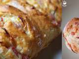 « Flammen rolls » ou brioche roulée à la crème fraîche façon flammenkueche