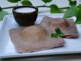 Ravioles à la farine de châtaigne farcies au foie gras et crème à l'ail