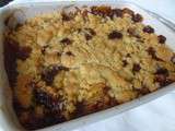 Crumble pommes-cannelle-carambar