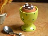 Oeufs de Pâques à la Crème Chocolat - Mouillettes de Brioche