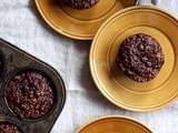 Muffins allégés au yogourt et chocolat // sans oeufs, sans farine et sans lactose