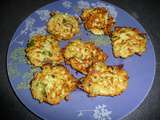 Croquettes courgettes-cereales