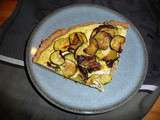 Tarte courgettes, feta et ricotta