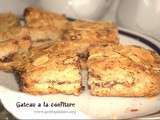 Gateau à la confiture de fruits rouge