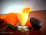 Jus d'avocat et orange de Choumicha