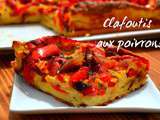 Clafoutis aux poivrons