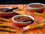 Crème brûlée au carambar