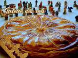 Galette des rois, poires, chocolat