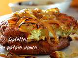 Galettes de patates douces