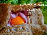 Galettes de sarrasin complètes