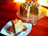 Gâteau de crêpes version moka