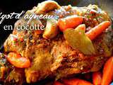 Gigot d’agneau en cocotte