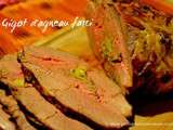 Gigot d’agneau farci