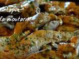 Lapin à la moutarde