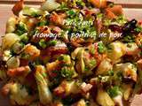Pain farci au fromage & poitrine de porc