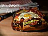 Pain-panier farci