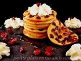 Pancakes aux cranberries