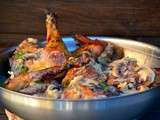 Pintade au Riesling sauce suprême