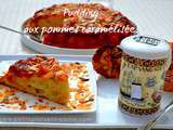 Pudding aux pommes caramélisées