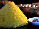 Riz pilaf au safran