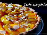 Tarte aux pêches