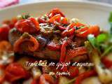 Tranches de gigot d’agneau au cumin