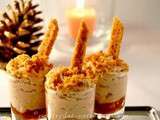 Verrine de chantilly de foie gras