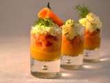 Verrine saumon et pommes