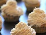Cupcakes au noix & au fromage fouetté Noix Figue Raisin