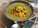 Cream soup  de brocolis au cheddar (recette us)