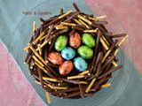 Gâteau « nid de Pâques »