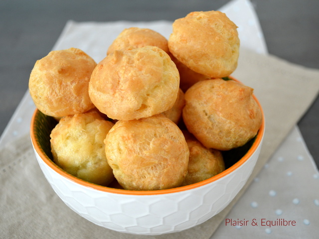 Recettes de Gougères de Plaisir et Equilibre