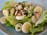 Salade de poulet cajun aux bananes