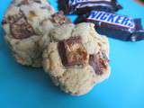 Cookies aux Snickers