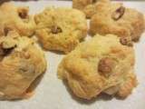 Cookies noix et camembert