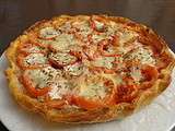 Tarte au thon, moutarde et tomates