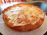 Tarte thon, mozzarella et poireaux