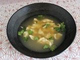 Soupe aux riewele ou soupe alsacienne