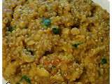 Curry de lentilles corail et quinoa - Thermomix - (ou pas)