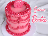 Gâteau Barbie