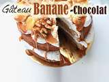Layer cake Banane-Chocolat-Caramel