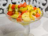 « Kartoffelsalat » ou la salade de pommes de terre au saumon fumé