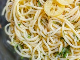 « Spaghetti alla gremolata » ou les spaghetti à la persillade italienne