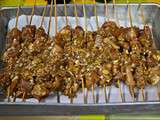 Brochettes de Poulet au Satay