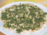 Carpaccio de Korori au Basilic